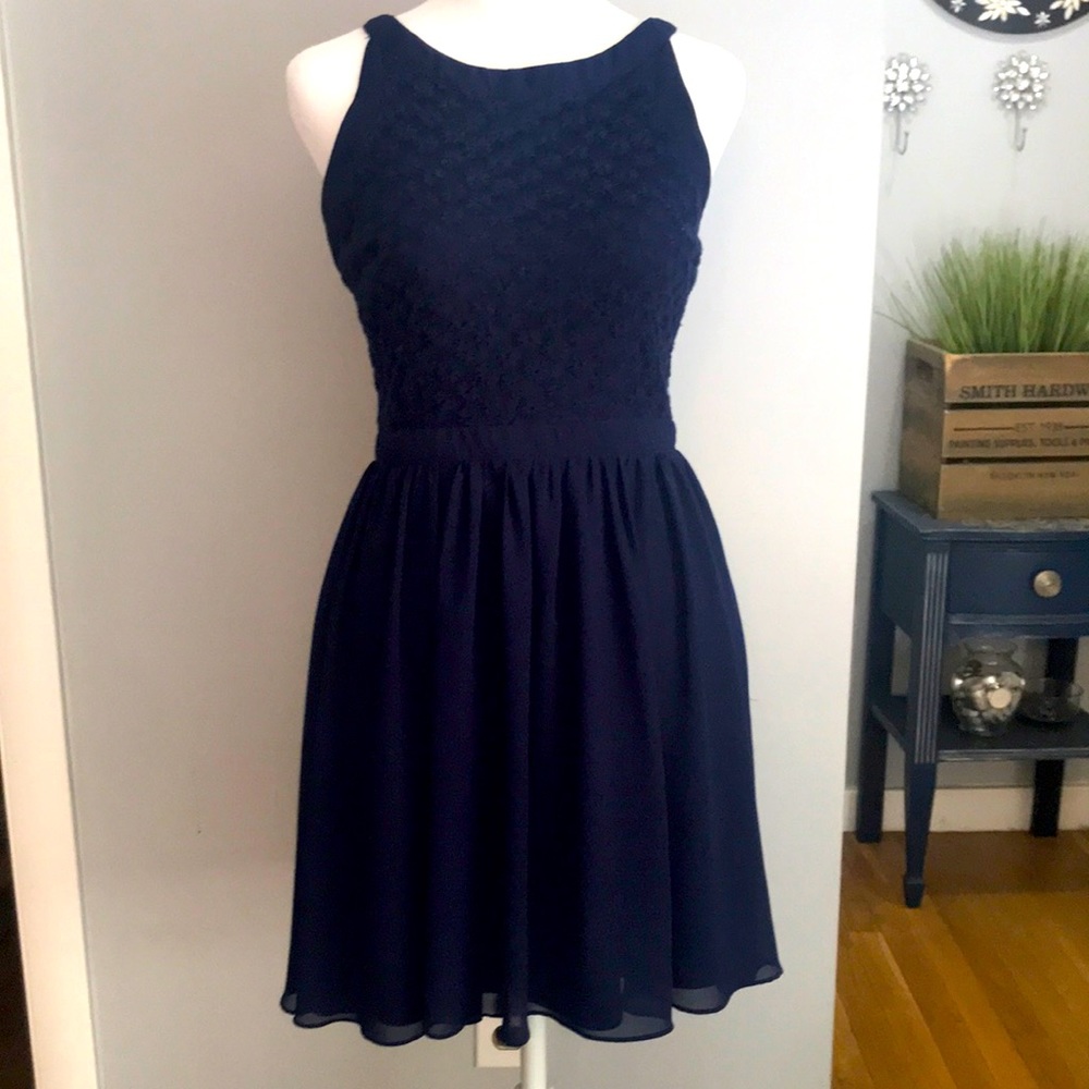 Navy Blue Dress
